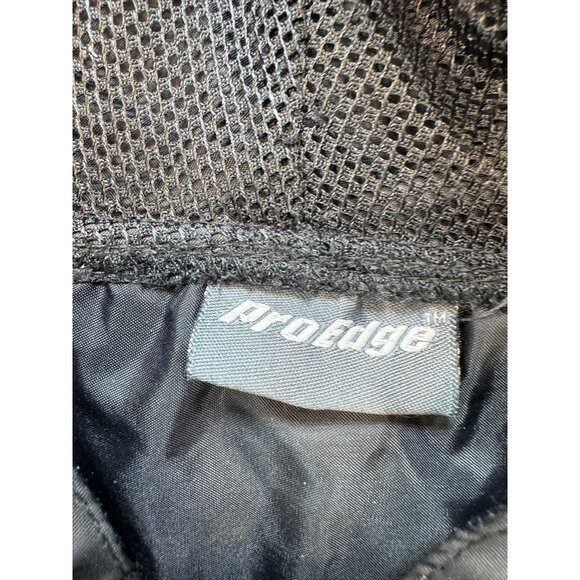 Proedge Mens Detroit Red Wings Pullover Windbreaker Jacket L Black - Picture 2 of 12